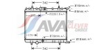 AVA Clever Choice Radiaator,  mootorijahutus ** CLEVER FIT ** PE2300