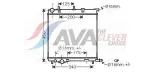 AVA Clever Choice Radiaator,  mootorijahutus PE2368