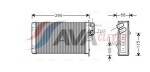 AVA Clever Choice Salongi radiaator / soojusvaheti ** CLEVER FIT ** PE6100