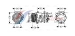AVA Clever Choice Kompressor,  kliimaseade 12V PEAK320