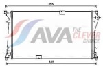 AVA Clever Choice Radiaator,  mootorijahutus RTA2490