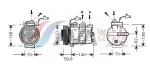 AVA Clever Choice Kompressor,  kliimaseade 12V SBAK065