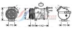 AVA Clever Choice Kompressor,  kliimaseade 12V SBAK067