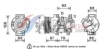 AVA Clever Choice Kompressor,  kliimaseade TOAK581