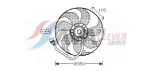 AVA Clever Choice Ventilaator,  mootorijahutus 216W 12V VN7521