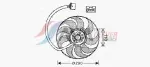 AVA Clever Choice Ventilaator,  mootorijahutus 96W 12V VN7522