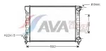 AVA QUALITY COOLING  Radiaator,mootorijahutus VNA2045
