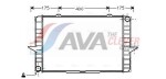 AVA Clever Choice Radiaator,  mootorijahutus ** CLEVER FIT ** VO2063