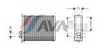 AVA Clever Choice Salongi radiaator / soojusvaheti ** CLEVER FIT ** VOA6085