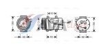 AVA Clever Choice Kompressor,  kliimaseade 12V VOAK054