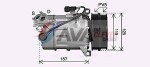 AVA Clever Choice Kompressor,  kliimaseade ** CLEVER FIT ** 12V VOAK303