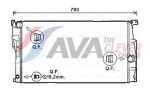 AVA Clever Choice Radiaator,  mootorijahutus BW2453