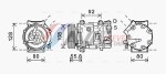 AVA Clever Choice Kompressor,  kliimaseade CNK282