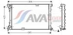 AVA QUALITY COOLING RT2313 / engine radiator (manual) fits: nissan primastar, opel vivaro a, renault trafic ii 2.5d 03.01-