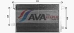 AVA QUALITY COOLING VN5437D / a / c kondensaator (kuivatiga) sobib: vw california t6 camper, multivan t6, transporter t5, transporter t6, transporter t6 / caravelle t6 2.0/2.0d/electric 09.09-08.24