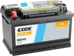 Aku Exide Excell 74Ah 680A 278x175x190 +- EB741