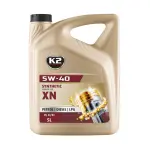 k2 texar 5w40 sünteetiline xl a3/b4 sn/cf 5l (täissünt.)