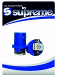 24V LED B8,5D 1 led armatuuri VALGE 2tk SUPREME armatuuripirn