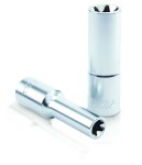 TOPTUL Padrun 1/2" E-TORX, sügav, pikkus: 77mm, 1/2", E14mm