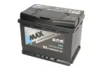 aku 4MAX 12V 62Ah/640A START&STOP EFB (-+ standartne) 242x175x190 B13 (efb/käivitusaku)