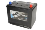 aku 4MAX 12V 72Ah/750A START&STOP EFB (-+ standartne) 261x175x227 B01 - jalg kõrgus ca 10,5 mm (efb/käivitusaku)