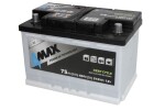 aku 4MAX 12V 75Ah DEEP-CYCLE -+ 278x175x190  (süvatühjenev)