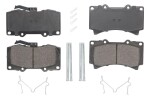 BREMSEN BCD1119AT / ceramic brake pads front (no ece r90 certificate), fits: hummer hummer h3 3.5/3.7/5.3 04.05-