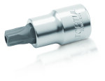 TOPTUL Padrun kuuskant ajam torx pentacle auguga, viisnurkne 1/4"; TS25