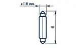 lambipuur 12v 5w sv8.5 t10.5x43