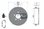 BENDIX Braking Тормозной барабан BDM1055