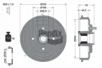 BENDIX Braking Piduritrummel BDM1127
