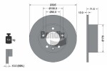 BENDIX Braking  Тормозной диск BDS1024