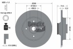 BENDIX Braking Piduriketas BDS1058