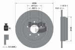 BENDIX Braking  Тормозной диск BDS1067