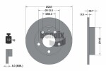 BENDIX Braking  Тормозной диск BDS1071