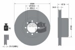 BENDIX Braking  Тормозной диск BDS1086