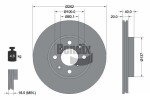 BENDIX Braking  Тормозной диск BDS1089