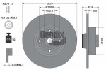 BENDIX Braking  Тормозной диск BDS1108