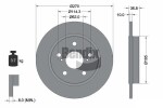 BENDIX Braking  Тормозной диск BDS1126