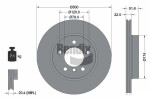 BENDIX Braking  Тормозной диск BDS1159HC