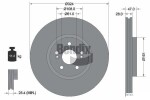 BENDIX Braking  Тормозной диск BDS1167HC