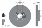 BENDIX Braking  Тормозной диск BDS1172