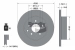 BENDIX Braking Piduriketas BDS1207
