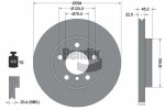 BENDIX Braking  Тормозной диск BDS1274HC