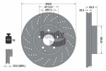 BENDIX Braking  Тормозной диск BDS1302HC