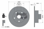 BENDIX Braking  Тормозной диск BDS1354
