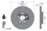 BENDIX Braking  Тормозной диск BDS1436HC