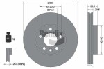 BENDIX Braking  Тормозной диск BDS1445