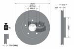 BENDIX Braking  Тормозной диск BDS1458