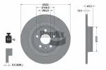 BENDIX Braking  Тормозной диск BDS1531HC